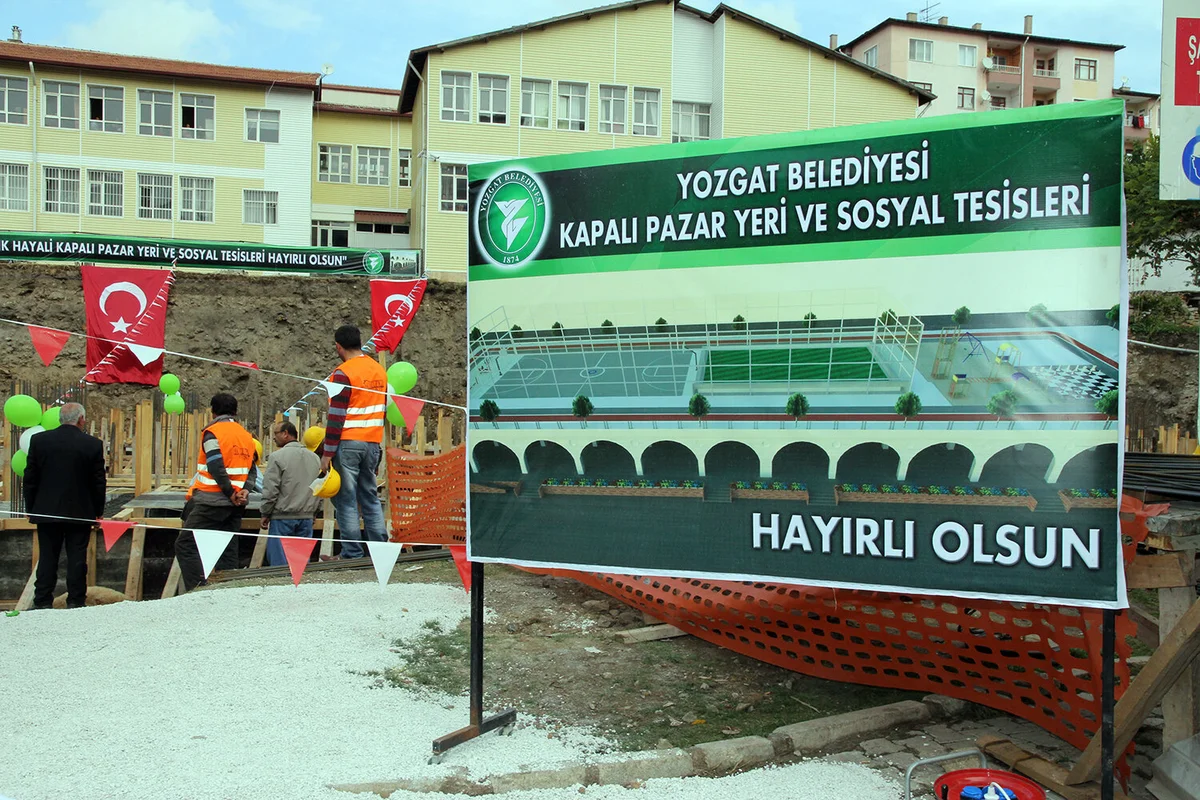 Yozgat Kapalı Pazar Yeri AVM & Alışveriş Merkezleri - Dış Görünüm ve Ulaşım Rehberi